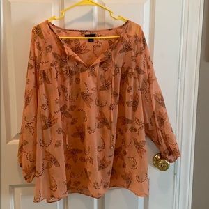 Ladies New Directions blouse Size XL